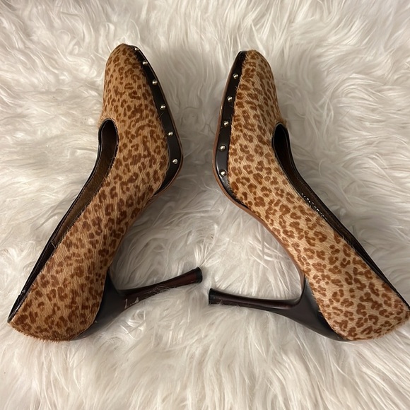 Gucci heels animal print / leopard print shoes Size 35 / US 5 - Picture 5 of 10